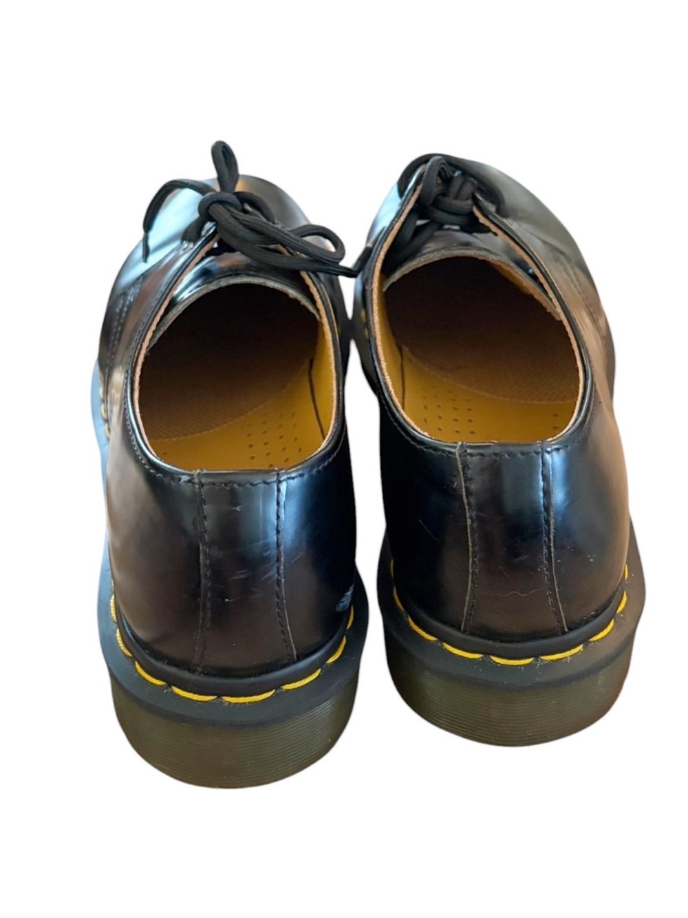 Dr. Doc Martens 11837 Oxford Shoes Black Leather Lace-Up Docs Women’s US 9 - Picture 4 of 7